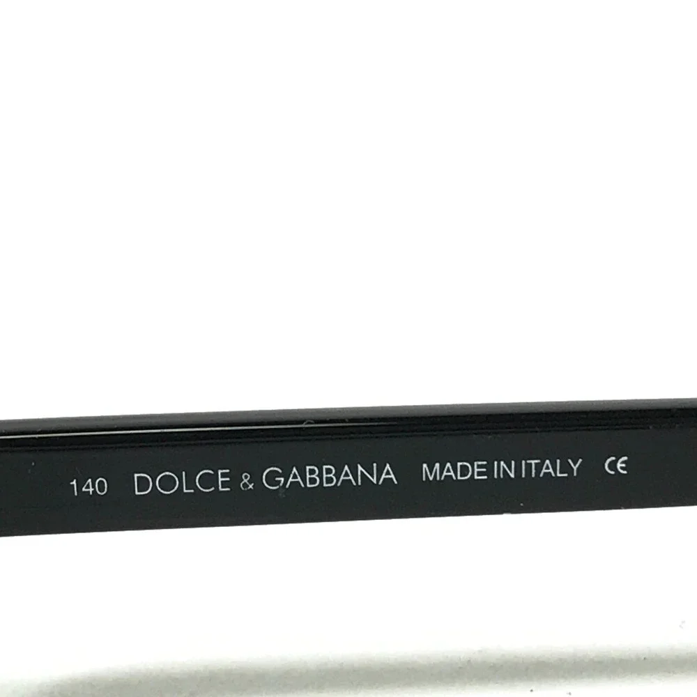 Dolce & Gabbana DG 119 445 Eyeglasses Frames Black Brown Round 50-18-140